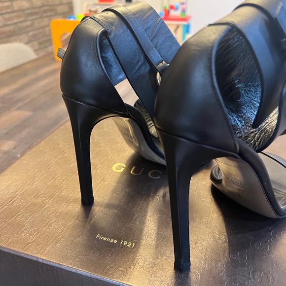 Gucci horse-bit heels sandals 37 - Picture 3 of 5